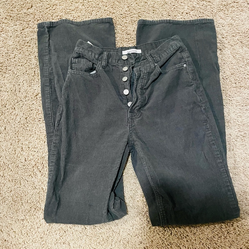 PacSun Forest Green Bootcut Jeans